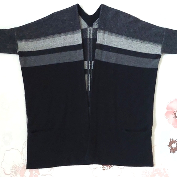 Vince. Wool blended with cashmere oversize cardigan - Picture 7 of 16